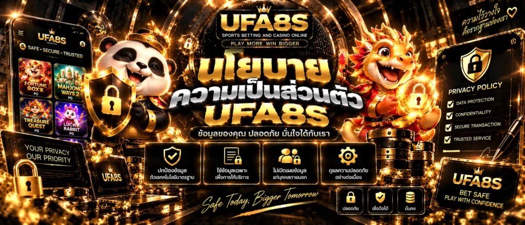 นโยบายความเป็นส่วนตัว UFA8S