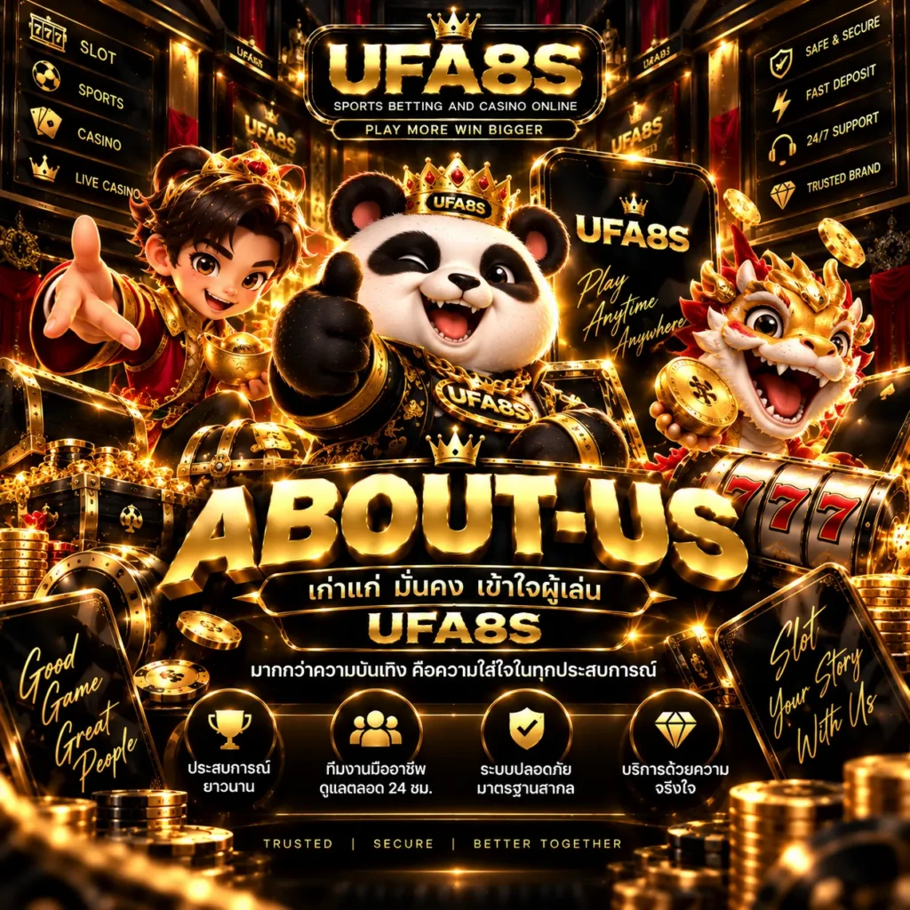 เกี่ยวกับเรา สล็อตออนไลน์ UFA8S